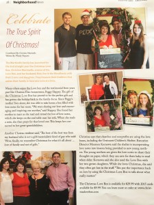 'Celebrate The True Spirit of Christmas' Article from 'Inside the Gates' Publication